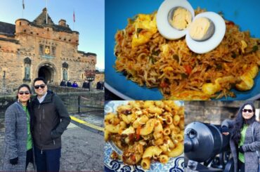 শনিবারটা মজায় কাটলো || Quick Breakfast + Dinner Recipes || Edinburgh Castle Visit