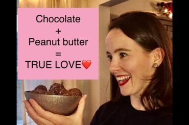 HEALTHY CHOCOLATE PEANUT BUTTER  PROTEIN BALL RECIPE | MEAL PREP IDEA