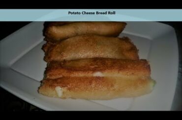 Bread Cheese Rolls with potato stuffing, Bread Cheese Rolls, Potato Cheese Bread Rolls