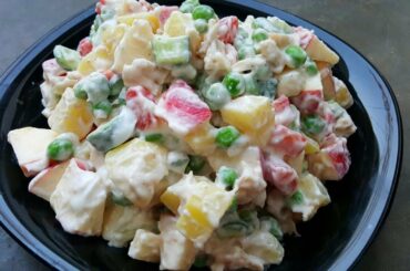 Russian Salad Recipe || Best Easy Healthy and Yummy Salad Recipe