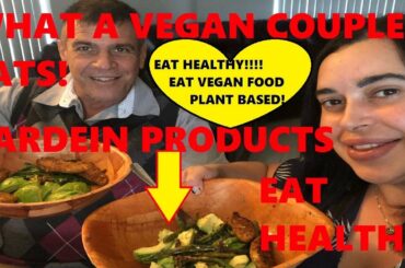 JOIN US WHILE WE PREPARE Gardein Seven Grain Crispy Tenders VEGAN SALAD WEIGHTLOSS FOOD
