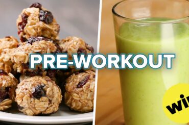 Easy To Make Pre-Workout Snacks