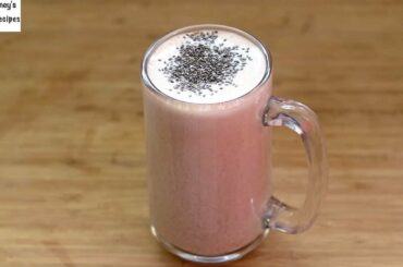 High Protein Breakfast Smoothie For Fat Loss/Weight Loss | Skinny Recipes