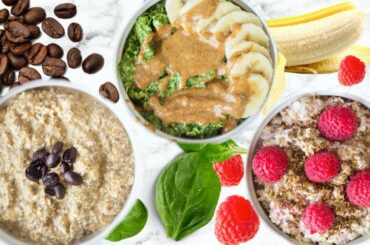 OVERNIGHT OATS 3 WAYS! HEALTHY BREAKFAST IDEAS!