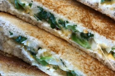 Sandwich একটা মজার এবং healthy breakfast . What I ate for breakfast.