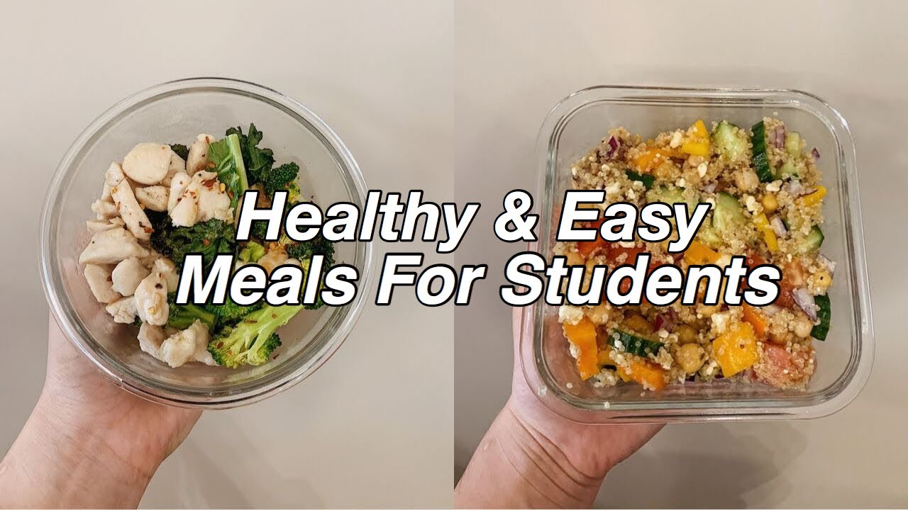 Healthy & Easy Recipes For College Students! Healthy & Easy Recipes For College Students!