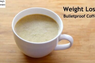 How To Make Bulletproof Coffee For Weight Loss - Ghee Coffee Recipe - Keto Coffee | Skinny Recipes