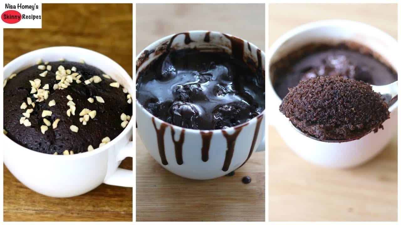 3 Healthy Mug Cake Recipes – No Oven Cake Recipes| Skinny Recipes 3 Healthy Mug Cake Recipes - No Oven Cake Recipes| Skinny Recipes