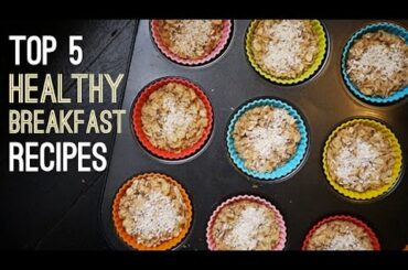 Top 5 fast, healthy breakfast recipes | Back to School recipes | One Hungry Mama