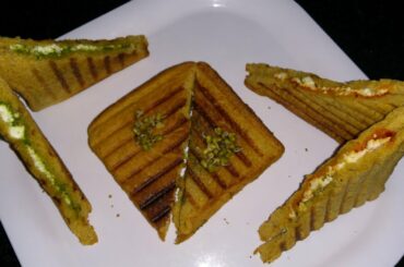 Bachelor recipe bread sandwich | protein rich bread sandwich | #Aahaacooking