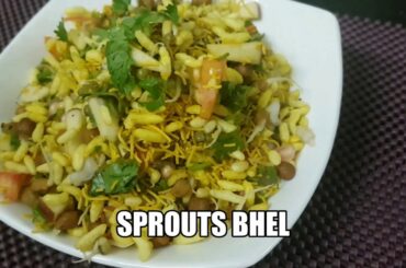 SPROUTS BHEL || Healthy Recipe || Video by Sunita's Food