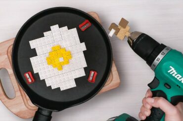 Keyboard Sandwich / Crazy Stop Motion Cooking ＆ ASMR