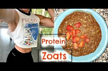 How to make protein ZOATS | Healthy Breakfast Idea