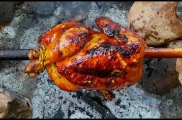 Primitive Cooking :The Best Grilled Chicken Breast | Cooking in wild
