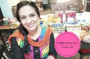 Vlog 4: Weekly Grocery Haul 2016 - Pakistani Mom - Healthy Meals on a Budget