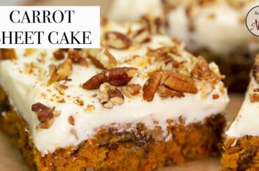 Recipes by Nora - Carrot Sheet Cake