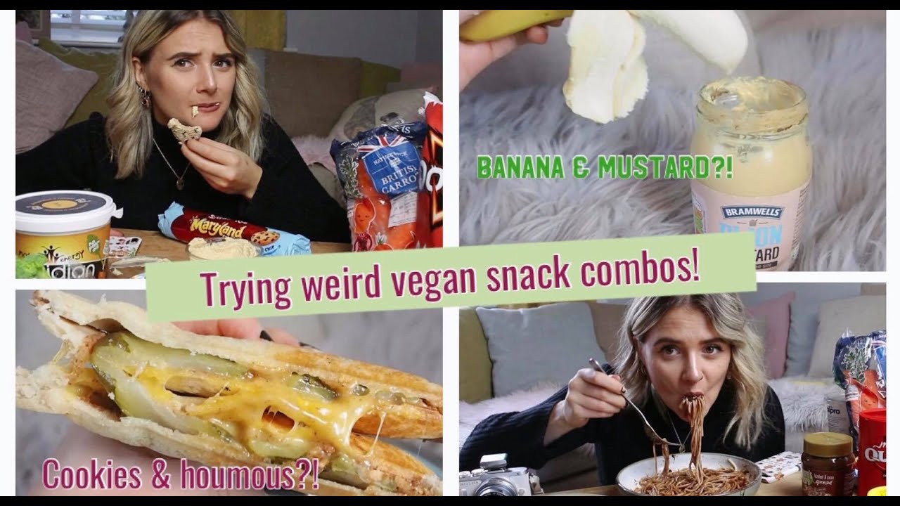 TRYING YOUR WEIRD SNACK SUGGESTIONS! TRYING YOUR WEIRD SNACK SUGGESTIONS!