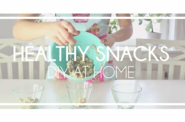 Healthy snacks I Easy DIY recipes