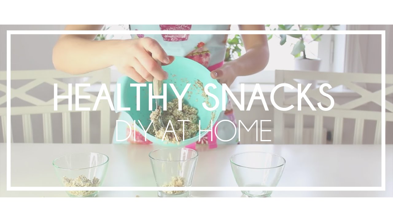 Healthy snacks I Easy DIY recipes Healthy snacks I Easy DIY recipes