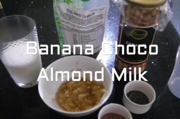 Healthy Breakfast Recipes: Overnight Oatmeal & Choco Almond Milk