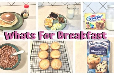 Breakfast Ideas For School 🥞🥛 // 5 School Breakfast Ideas // Hunter LaRae