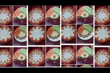 45 Easy and unique salad decoration ideas for Dinner/lunch by neelamkirecipes