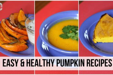 3 quick, easy and healthy PUMPKIN RECIPES 🎃  | OrgaNatic