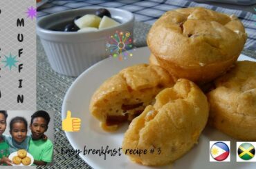 Pizza Muffins! Easy and healthy breakfast recipe # 3