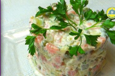 Salmon Salad Recipe. How to Make Salmon Salad. Healthy Recipes | TastyFastCookRO