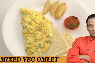 Healthy Mixed Vegetable Omelet - Be Fit Be Cool AAPI VahRehVah