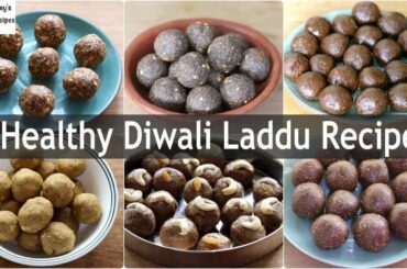 6 Healthy & Easy Diwali Laddu Recipes - Diwali Recipes - Ladoo Recipes | Skinny Recipes