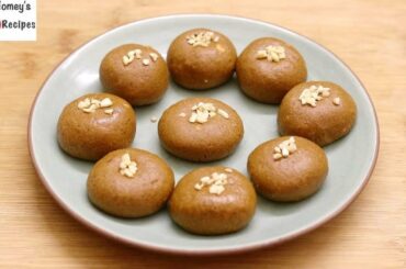 Besan Ladoo Recipe - How To Make Besan Laddu Without Sugar - Healthy Diwali Recipes | Skinny Recipe