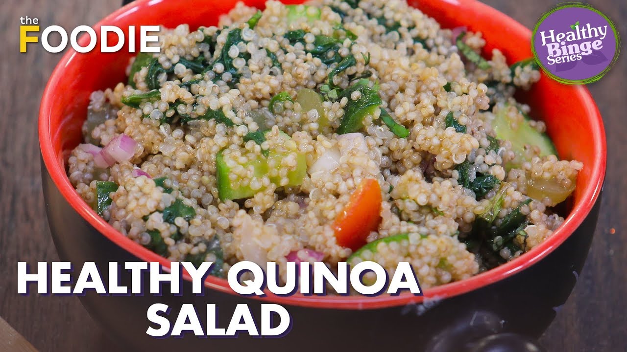 Easy Quinoa Salad Recipe | Healthy Salads | The Healthy Binge | The Foodie Easy Quinoa Salad Recipe | Healthy Salads | The Healthy Binge | The Foodie