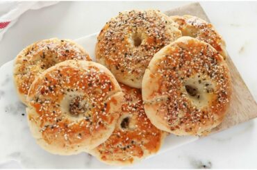 Healthy Bagel Recipe | low carb, vegan, paleo recipe