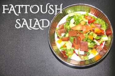 Fattoush salad recipe || Labanese salad || Arabic salad || Healthy salad
