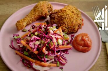 Healthy Southern (Fried) Chicken: No Breadcrumbs, No Frying | Eating Well with Hemsley + Hemsley