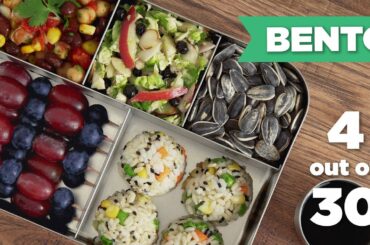 Bento Box Healthy Lunch 4/30 (Vegan) - Mind Over Munch