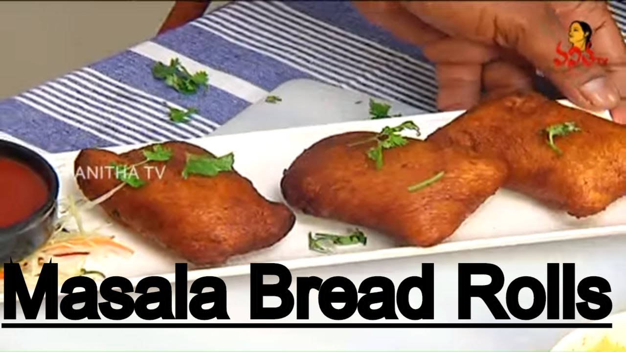 Easy And Simple Masala Bread Rolls Recipe | Ruchi Chudu – Snack Recipes | Vanitha TV Easy And Simple Masala Bread Rolls Recipe | Ruchi Chudu - Snack Recipes | Vanitha TV