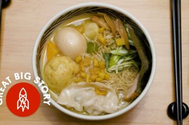 Trying Japanese and Jewish Fusion Food