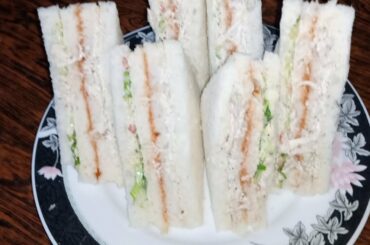 Sandwich recipe - chicken sandwich recipe - chicken and vegetable sandwich Kids lunch box ideas