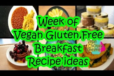 Vegan Gluten Free Breakfast Recipe ideas