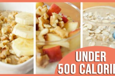 3 Healthy Oatmeal Recipes, Oatmeal For Breakfast