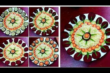 4 Salad Decoration Ideas/Easy Salad Decoration Ideas/neelam ki recipes
