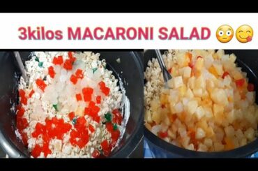 3KILOS MACARONI FOR MACARONI SALAD