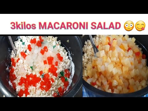 3KILOS MACARONI FOR MACARONI SALAD 3KILOS MACARONI FOR MACARONI SALAD