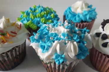 Amazing  Dessert Recipes | Whip Cream Cupcakes | DIY Cupcake Decorating | So Yummy Cake Recipes