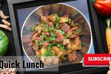 Easy and Quick Lunch Recipe||Healthy Lunch Recipe||LunchBox Recipe||30 Minutes Mein Lunch Ready 😋😋