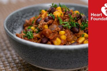 Chilli mince and beans | Healthy Dinner Recipes | Heart Foundation NZ