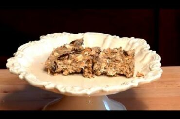 Recipe for Healthy, Frozen, Chocolate Chip Snack Bars : iCookNaked: Healthy Snacks