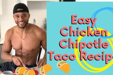 Spicy Chicken Chipotle Tacos | Jose Ramos in the kitchen | 🌮 Healthy Recipes